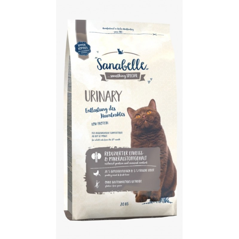 Корм Sanabelle Urinary для кошек с чувствительной мочевыделительной системой