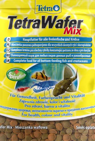TetraWaferMix корм-чипсы для всех донных рыб15 г (sachet)