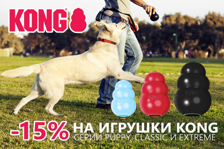 Игрушки KONG для Собак скидка 15% Игрушки KONG для Собак скидка 15%
