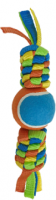 Aromadog Petpark игрушка для собак Плетенка с теннисным мячом 6 см