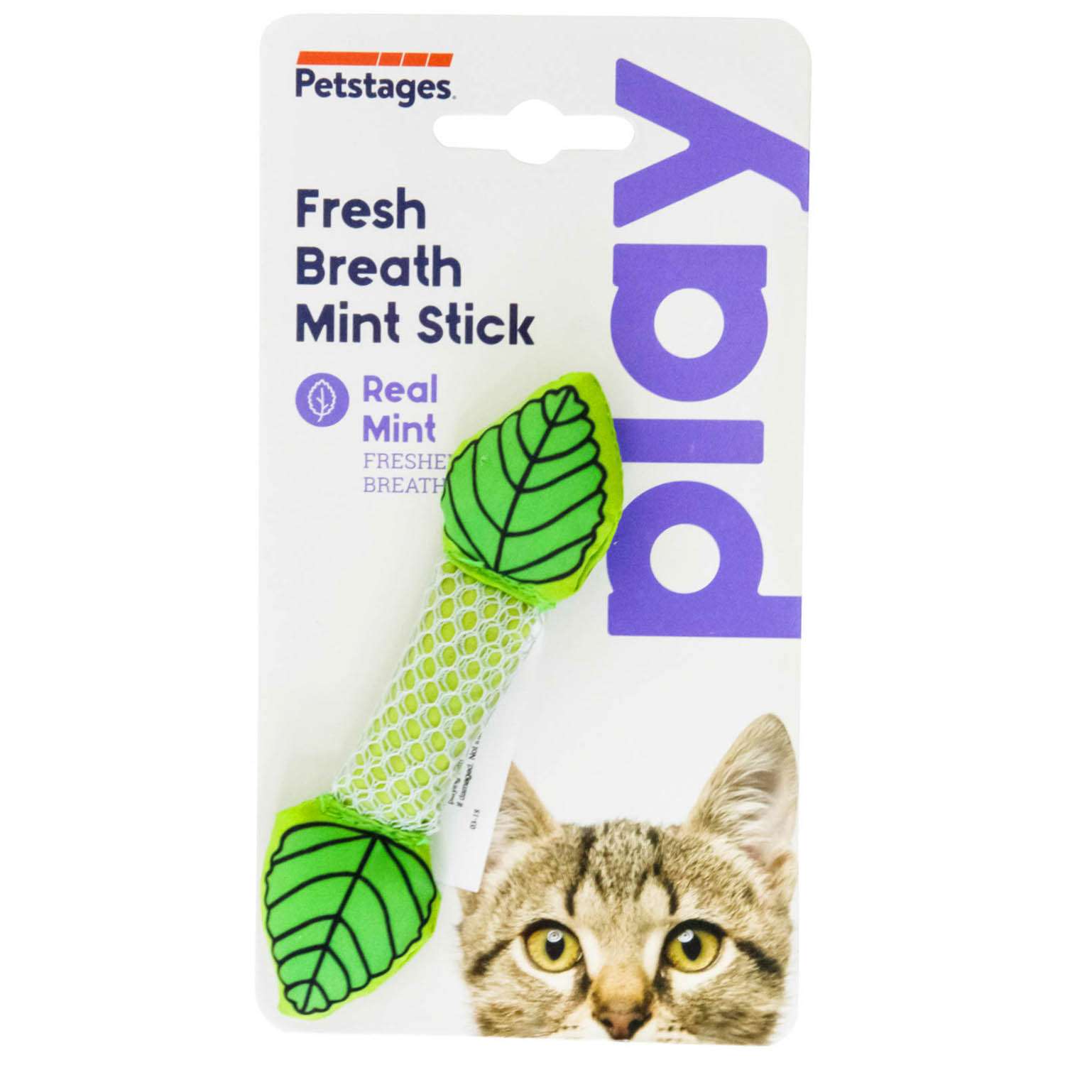 Игрушка Petstages Dental Мятный листик, для кошек, 11 см