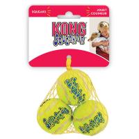 KONG игрушка для собак Air Теннисный мяч средний (в упаковке 3 шт) 6 см