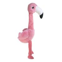 KONG игрушка для собак Shakers Фламинго S, с пищалкой