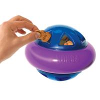 KONG игрушка для собак Hopz мяч для лакомств, с пищалкой