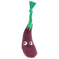 Игрушка Mr.Kranch для собак мелких и миниатюрных пород Баклажан 13х3 см