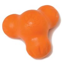 Zogoflex игрушка для собак Tux L 15,25 см под лакомства оранжевый