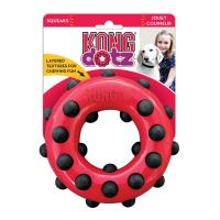 KONG игрушка для собак Dotz кольцо большое 15 см