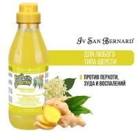 Шампунь Iv San Bernard Fruit of the Groomer Ginger&Elderbery для любого типа шерсти против раздражений и перхоти 500 мл