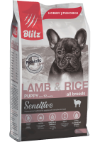 Blitz Puppy Lamb Rice корм для щенков с ягненком и рисом