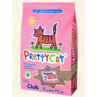 Наполнитель для кошачьего туалета PrettyCat Euro Mix 20 кг
