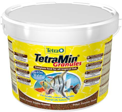 TetraMin Granules корм для всех видов рыб в гранулах 10 л (ведро)