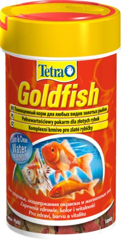 TetraGoldfish корм в хлопьях для всех видов золотых рыбок 100 мл