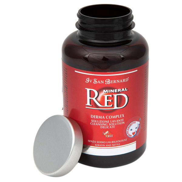 Шампунь Iv San Bernard Mineral Red Derma Complex дерматологический с кератином без лаурилсульфата 300 мл