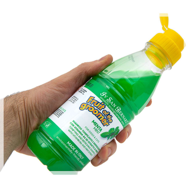 Шампунь Iv San Bernard Fruit of the Groomer Mint для любого типа шерсти с витамином В6 500 мл