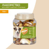 Лакомство Мнямс для собак кроличьи уши с куриным мясом 700 г