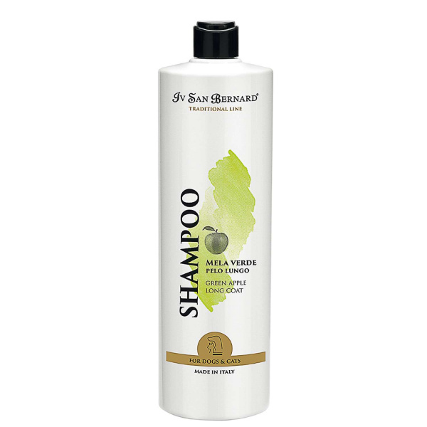 Шампунь Iv San Bernard Traditional Line Green Apple для длинной шерсти 1 л