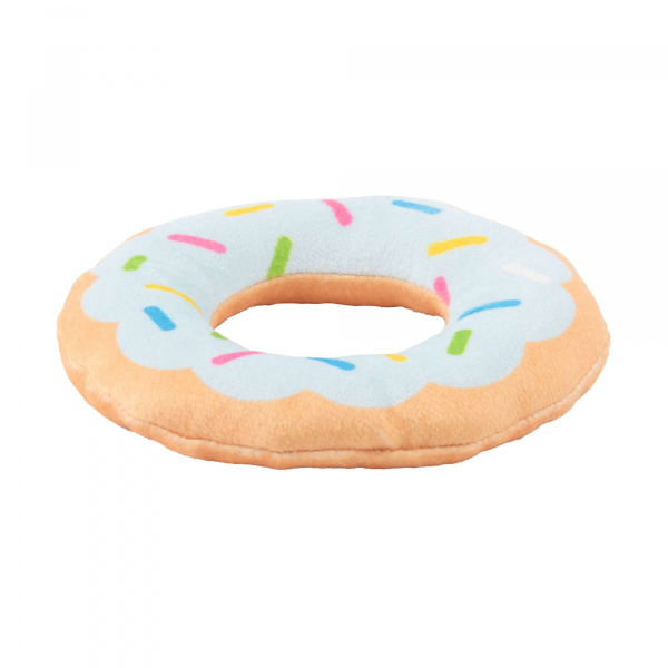 Игрушка Mr.Kranch для собак Пончик 12*3 см голубая