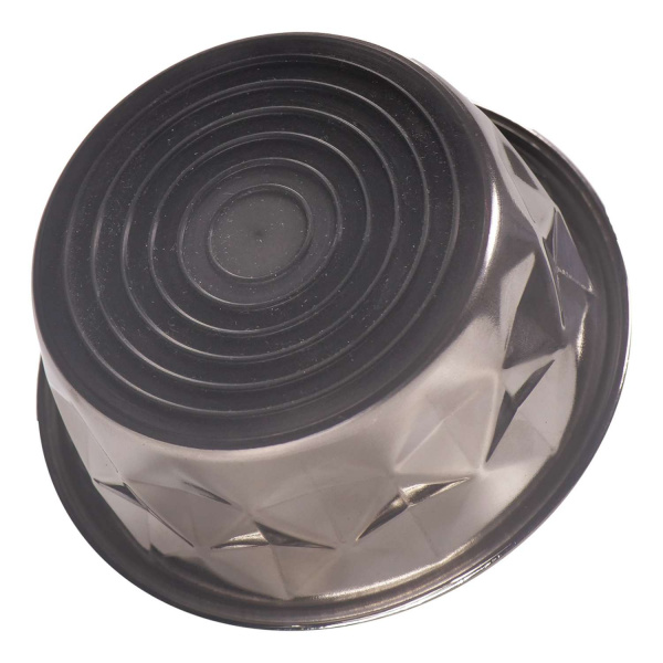 Миска Mr.Kranch из нержавеющей стали Daimond 1,2 л, нескользящее основание