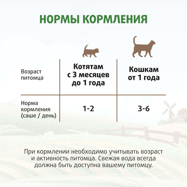 Крем-лакомство Ферма кота Фёдора для кошек и котят с уткой 4 шт х 15 г