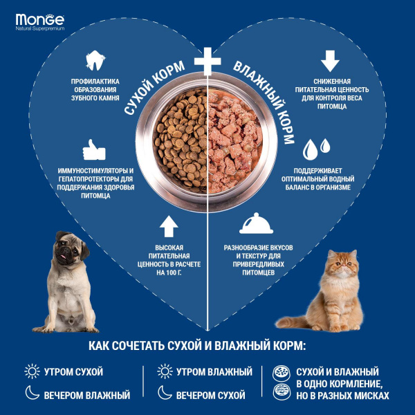 Влажный корм Monge Cat Monoprotein для стерилизованных кошек, из говядины, паучи 85 г