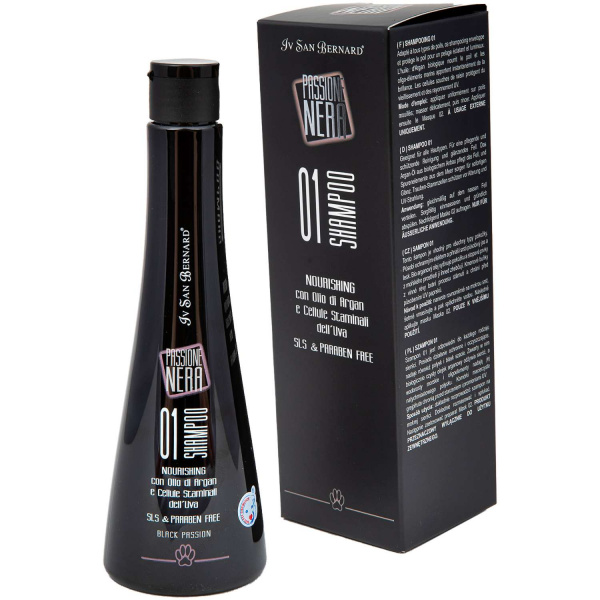 Шампунь Iv San Bernard Black Passion 01 питательный с аргановым маслом 250 мл