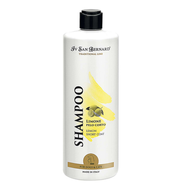 Шампунь Iv San Bernard Traditional Line Lemon длякошек и собак с короткой шерстью 500 мл