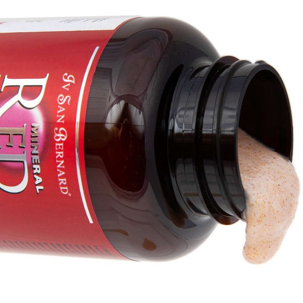 Пиллинг Iv San Bernard Mineral Red Derma Exrteme для кошек и собак, нежное средство с орехом и скорлупой миндаля 300 мл