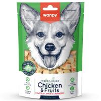 Wanpy Dog Сублимированное лакомство для собак "Курица и фрукты" 40 г